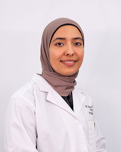 Prosthodontist Zana Al-Saloum